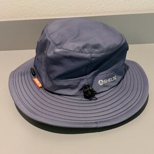 Shelta Seahawk M-200 Hat Sun Performance No Flop Wide Rim Gray Size M/